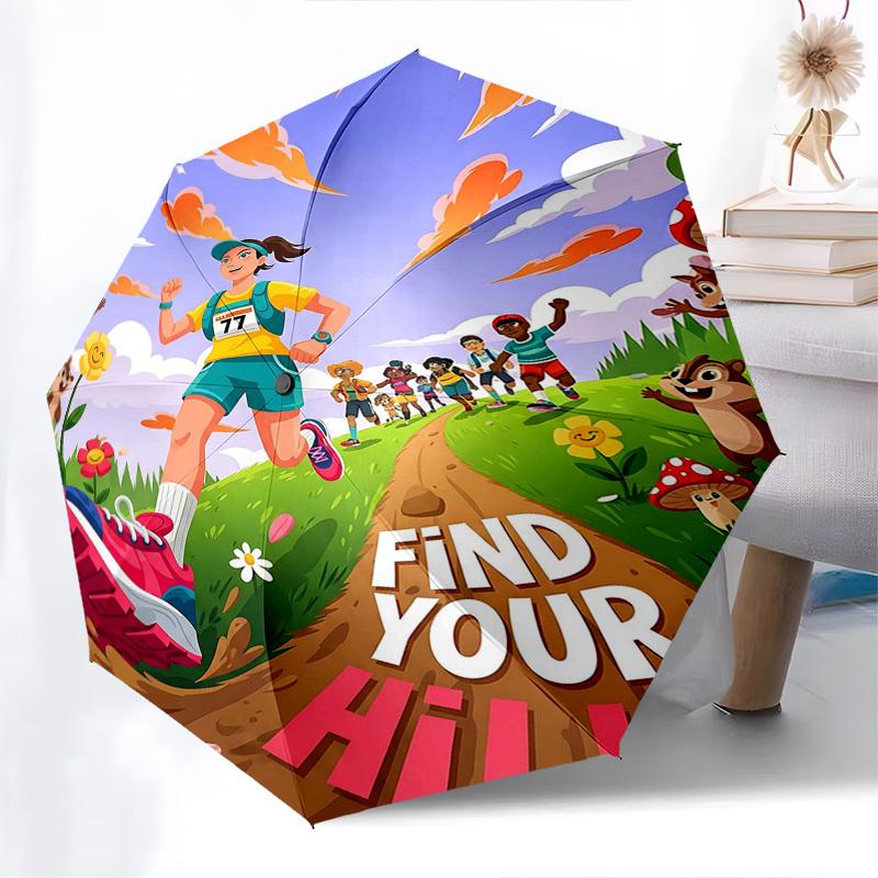 1pc Find Your Hill! Automatic Folding Umbrella, Portable 3-Fold Design with Iron Frame, Perfect for Fans, Travelers, Daily Use, and Gifts!X004
1pc Find Your Hill! Automatic Folding Umbrella, Portable 3-Fold Design with Iron Frame, Perfect for Fans, Travelers, Daily Use, and Gifts!X004