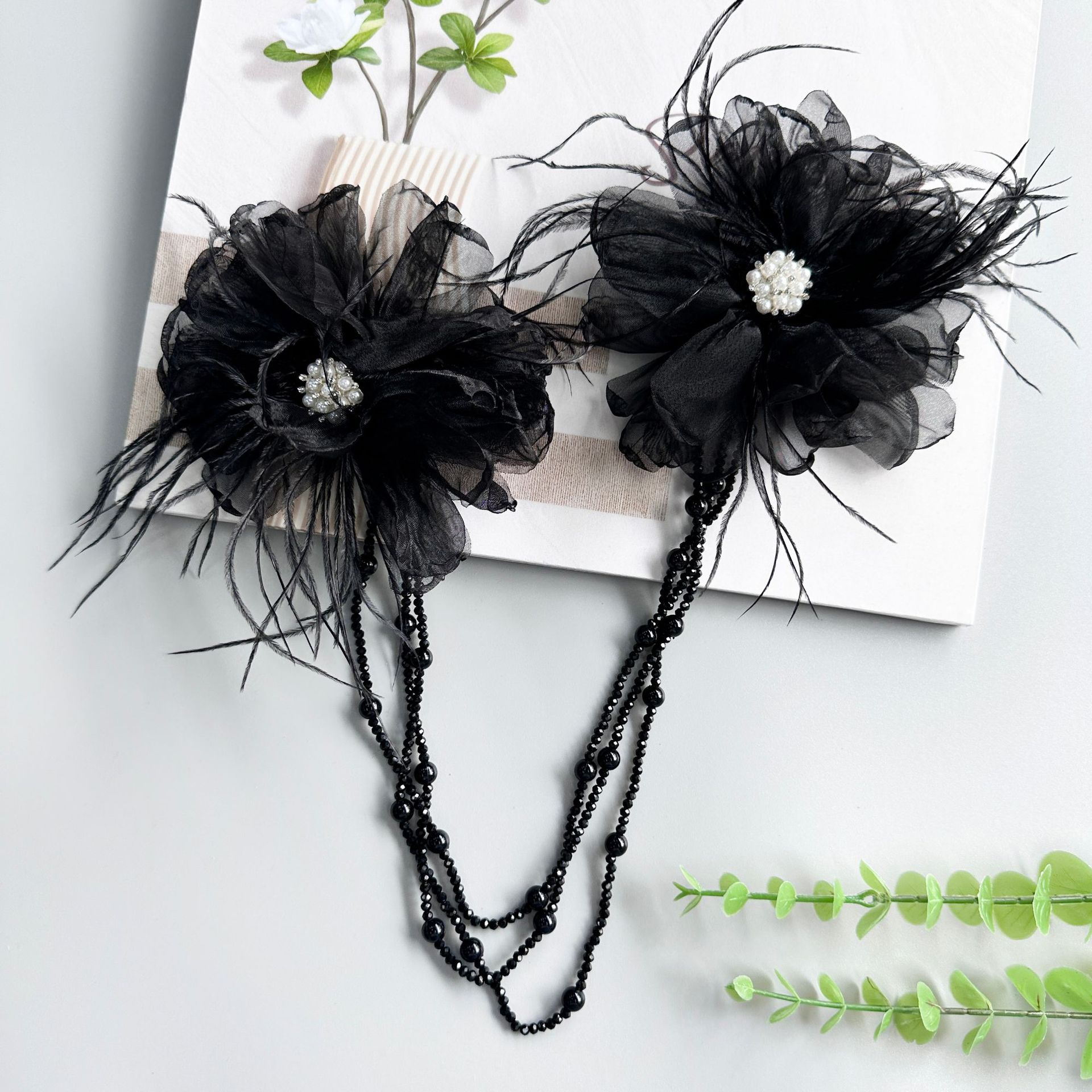 Xianqi Изысканное украшение из перьев, украшение из бусин для ногтей, многослойная цепочка из бусин, корсаж, аксессуары для волос, аксессуары для багажа и одежды, наклейки
Xianqi Изысканное украшение из перьев, украшение из бусин для ногтей, многослойная цепочка из бусин, корсаж, аксессуары для волос, аксессуары для багажа и одежды, наклейки