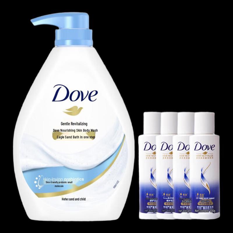 Dove Gentle Revitalizing Bath Lotion & Shampoo Set
Dove Gentle Revitalizing Bath Lotion & Shampoo Set