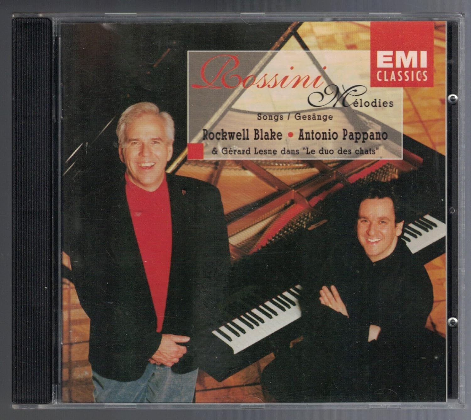CD ДЖОАККИНО РОССИНИ , РОКУЭЛЛ БЛЕЙК - Мелодии 724355561428 EMI Classics 1996 Франция Классика Б/У
CD ДЖОАККИНО РОССИНИ , РОКУЭЛЛ БЛЕЙК - Мелодии 724355561428 EMI Classics 1996 Франция Классика Б/У