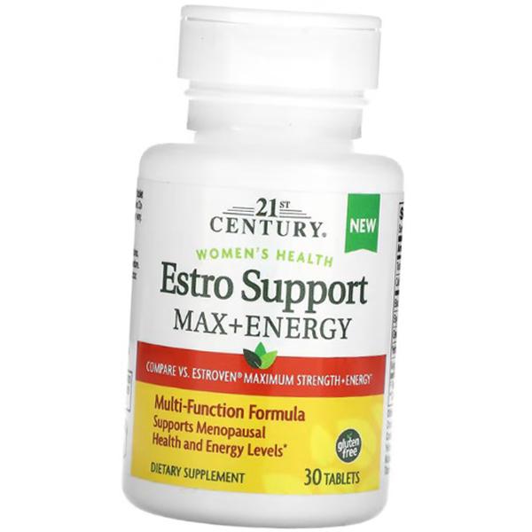 Menopause Support, Estro Support Max + Energy, 21st Century 30 tabs (71440022) 30tab
Menopause Support, Estro Support Max + Energy, 21st Century 30 tabs (71440022) 30tab