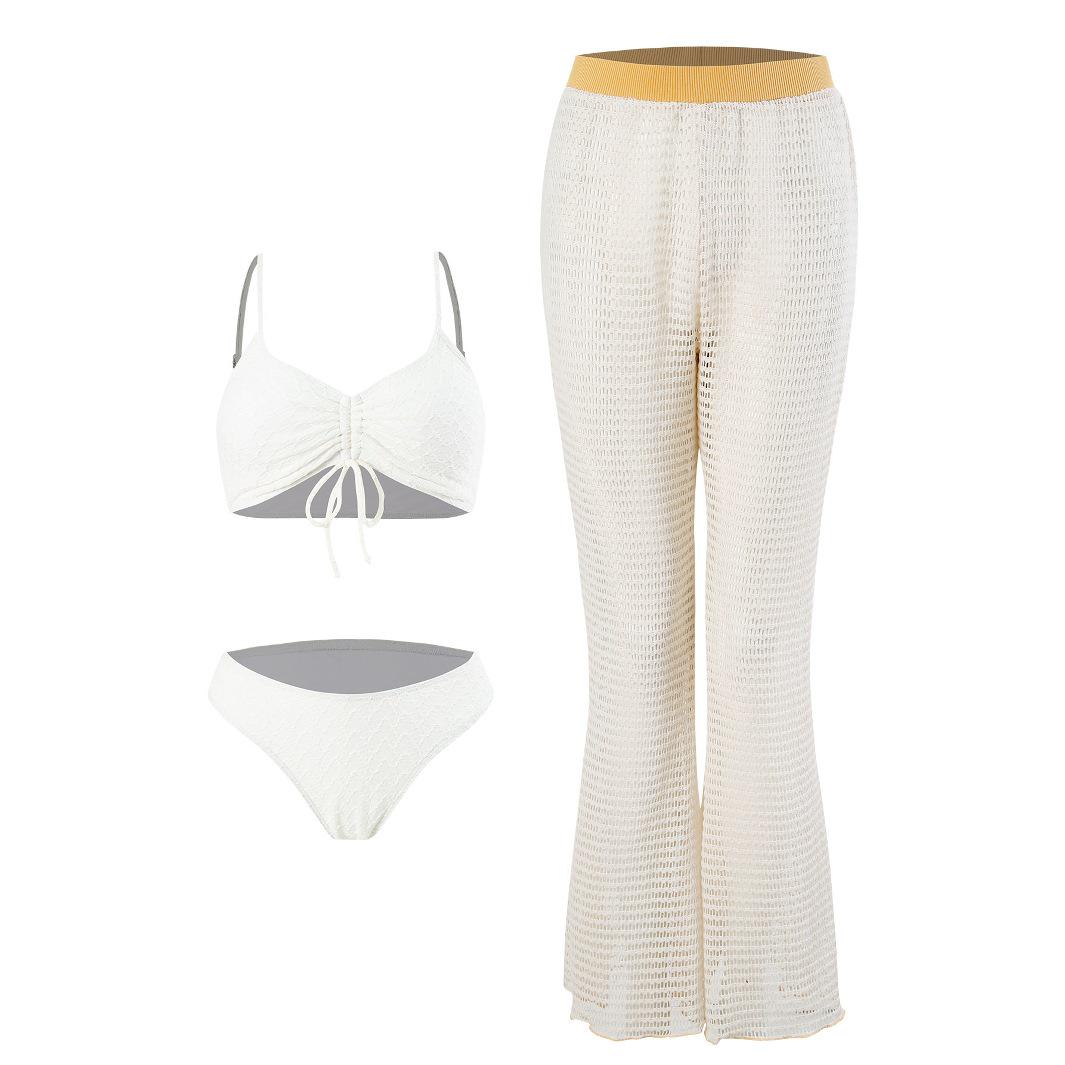 Европейский и американский сексуальный комплект бикини на бретелях - Купальник-тройка без рукавов для женщин Large
Европейский и американский сексуальный комплект бикини на бретелях - Купальник-тройка без рукавов для женщин Large