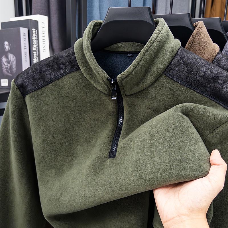 Men s 550g Double-Sided Sherpa Zipper Stand-Up Collar Hoodie - New Trendy Winter Base Layer M
Men s 550g Double-Sided Sherpa Zipper Stand-Up Collar Hoodie - New Trendy Winter Base Layer M