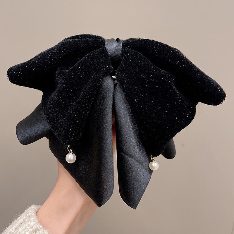 Элегантная ретро атласная заколка-бант для волос для женщин - Идеально подходит для низких хвостов и украшений для головы
Элегантная ретро атласная заколка-бант для волос для женщин - Идеально подходит для низких хвостов и украшений для головы