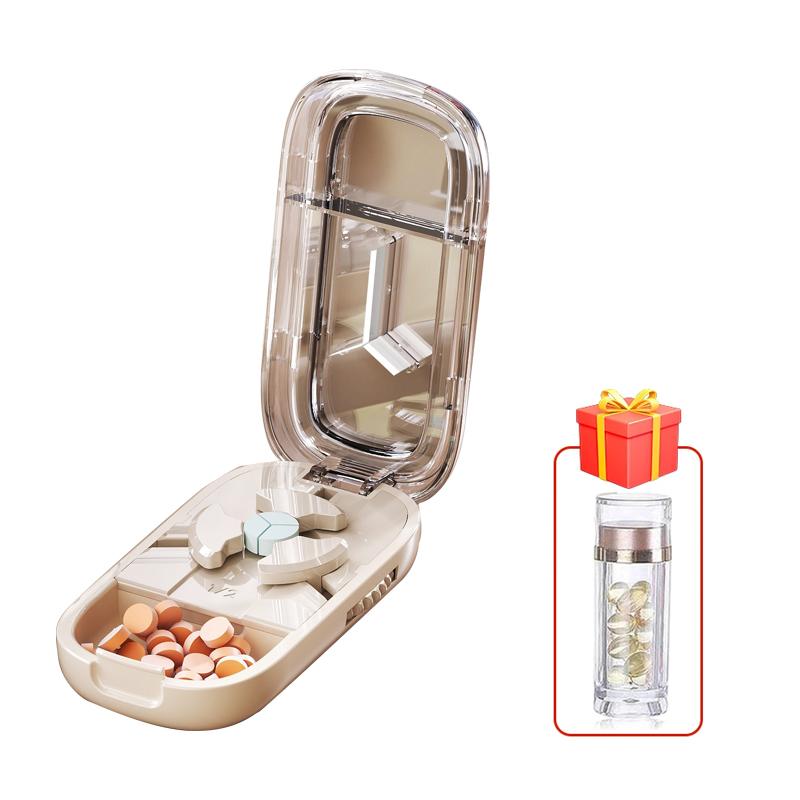 1/3 Резак для таблеток Профессиональный разделитель для таблеток для разрезания маленьких или больших таблеток Двойное назначение как таблетница для путешествий белый
1/3 Резак для таблеток Профессиональный разделитель для таблеток для разрезания маленьких или больших таблеток Двойное назначение как таблетница для путешествий белый