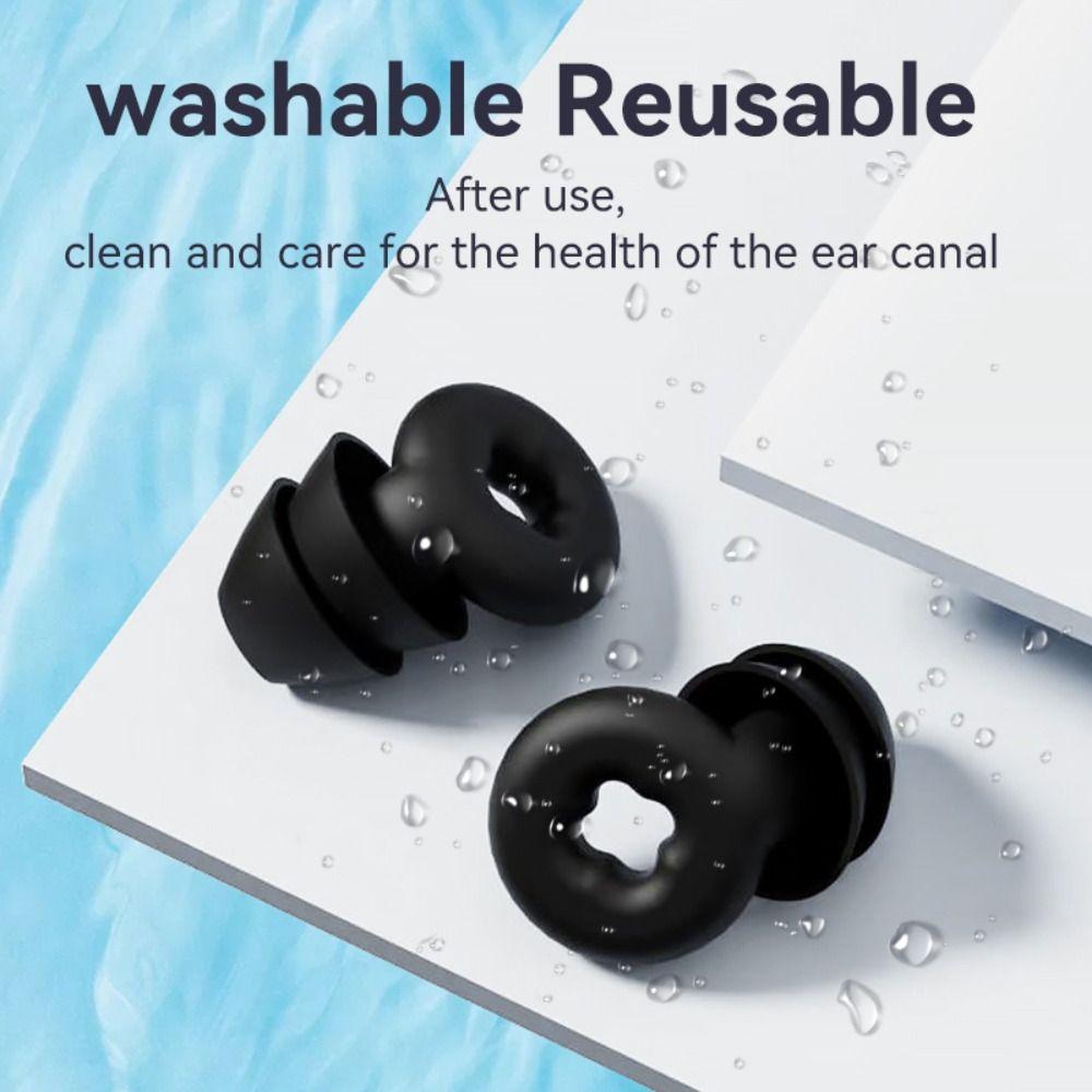 Soundproof Earplugs Noise-reducing Earplugs Nasal Protection Swimming Nasal Clip Silicone Ear Plugs
Soundproof Earplugs Noise-reducing Earplugs Nasal Protection Swimming Nasal Clip Silicone Ear Plugs