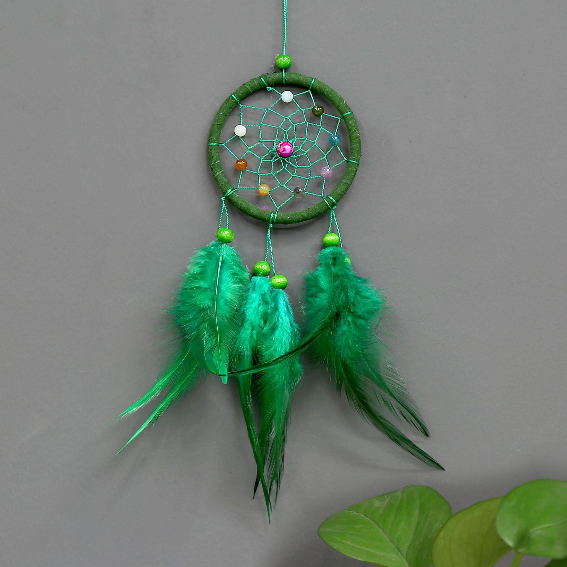 Mini Dream Catcher Car Pendant, Handmade Birthday Celebration gift, cute wall hanging decoration, artificial simulation feather home pendant зелений
Mini Dream Catcher Car Pendant, Handmade Birthday Celebration gift, cute wall hanging decoration, artificial simulation feather home pendant зелений