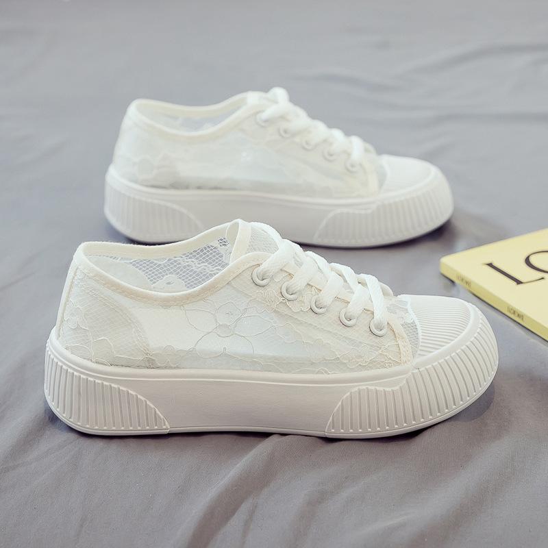 Fashion Womens Shoes 2025 Summer New Lace Mesh Breathable Canvas Shoes Fashion Trend Soft Sole Breathable Casual Shoes Women 40
Fashion Womens Shoes 2025 Summer New Lace Mesh Breathable Canvas Shoes Fashion Trend Soft Sole Breathable Casual Shoes Women 40