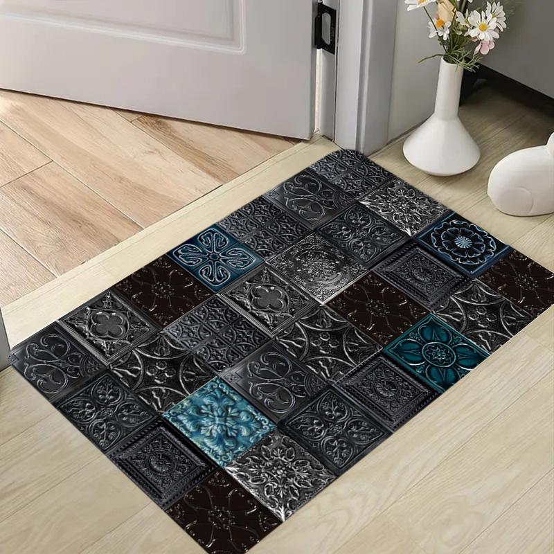 Vintage Industrial European Pattern Carpet Mat Rug Home Decoration Living Room Bedroom Retro Tile Design Non Slip Durable 40x60cm 16x24 inch
Vintage Industrial European Pattern Carpet Mat Rug Home Decoration Living Room Bedroom Retro Tile Design Non Slip Durable 40x60cm 16x24 inch