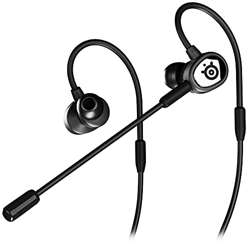 SteelSeries Tusq Gaming Earphones with Detachable Microphone, Noise Cancelling, Compatible with PC/PS/Switch/Smartphones, Over-Ear Design, Black, Adju
SteelSeries Tusq Gaming Earphones with Detachable Microphone, Noise Cancelling, Compatible with PC/PS/Switch/Smartphones, Over-Ear Design, Black, Adju