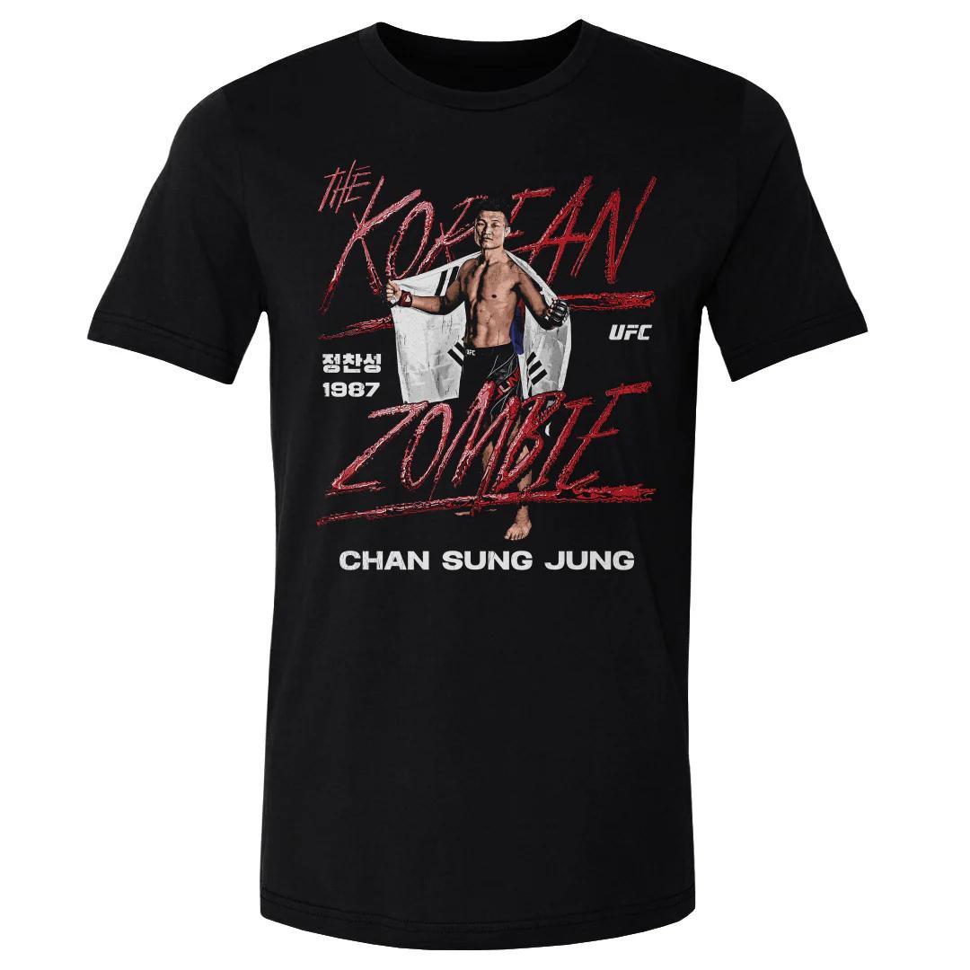 2026 Summer UFC Chan Sung Jung Fighting Graphic Tshirt Women Sports Cotton Short Sleeve Loose Leisure Fitness Shirt Unisex 4XL
2026 Summer UFC Chan Sung Jung Fighting Graphic Tshirt Women Sports Cotton Short Sleeve Loose Leisure Fitness Shirt Unisex 4XL