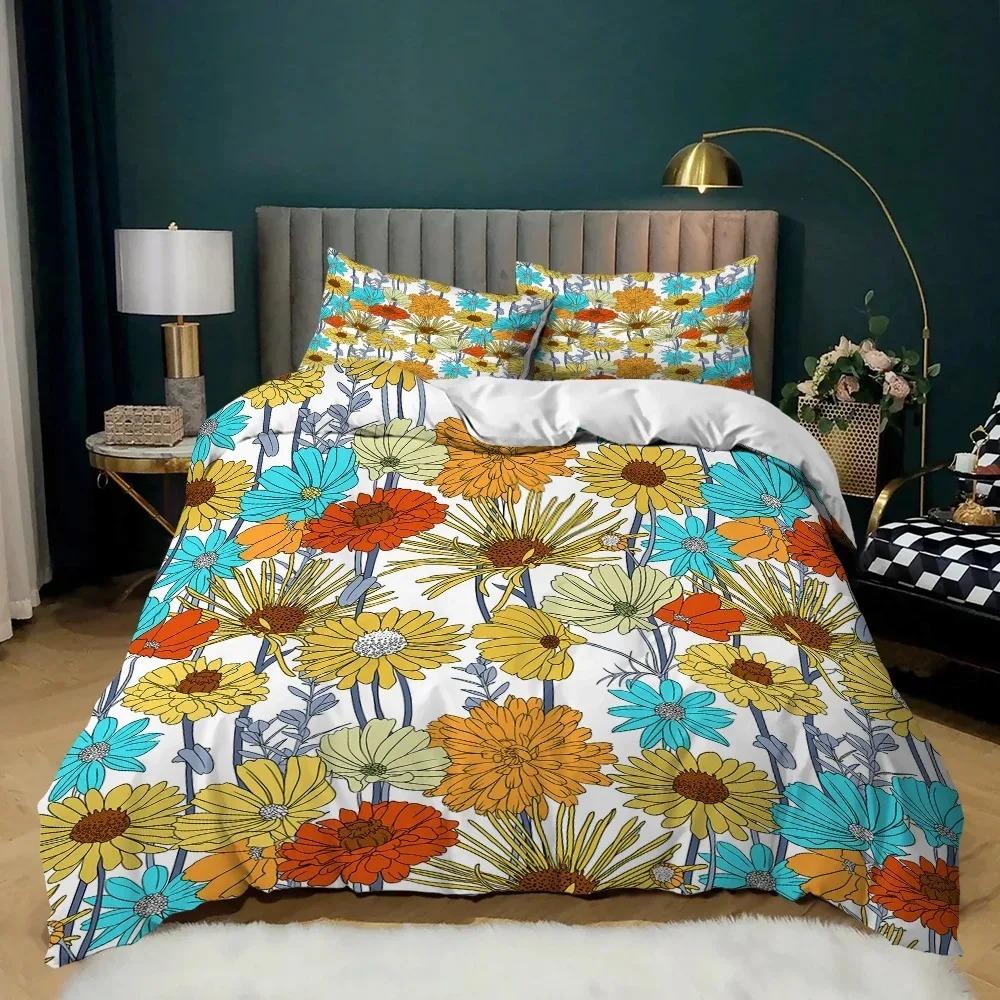 Comforter Flower Themed 3D Colourful Flower Pattern Single Double Twinqueen For Girls Women Boys Adults Gift Comforter (quilt)-EU Single(135*200cm)3pcs
Comforter Flower Themed 3D Colourful Flower Pattern Single Double Twinqueen For Girls Women Boys Adults Gift Comforter (quilt)-EU Single(135*200cm)3pcs