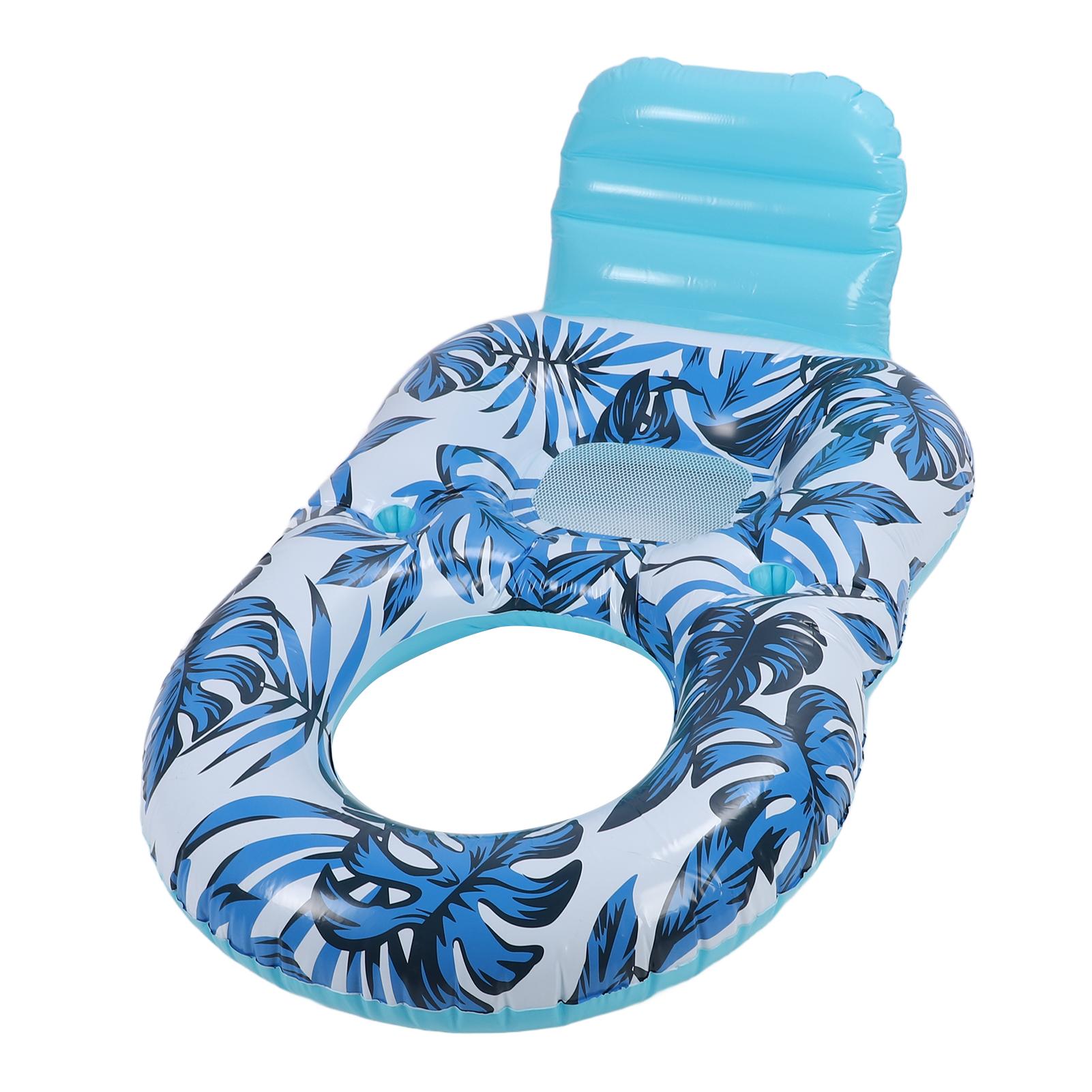 Inflatable Adult Pool Lounger Float with Drink Holder PVC Tanning Pool Float with Backrest Footrest
Inflatable Adult Pool Lounger Float with Drink Holder PVC Tanning Pool Float with Backrest Footrest
