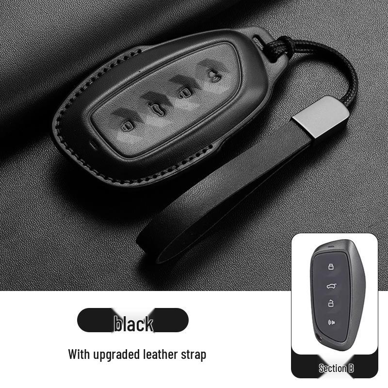 Compatible Leather Key Cover for Great Wall Haval: H6, H2S, M6, 2nd Gen Big Dog, F7, H9, Red Hare, Menglong, and Mythical Beast.
Compatible Leather Key Cover for Great Wall Haval: H6, H2S, M6, 2nd Gen Big Dog, F7, H9, Red Hare, Menglong, and Mythical Beast.