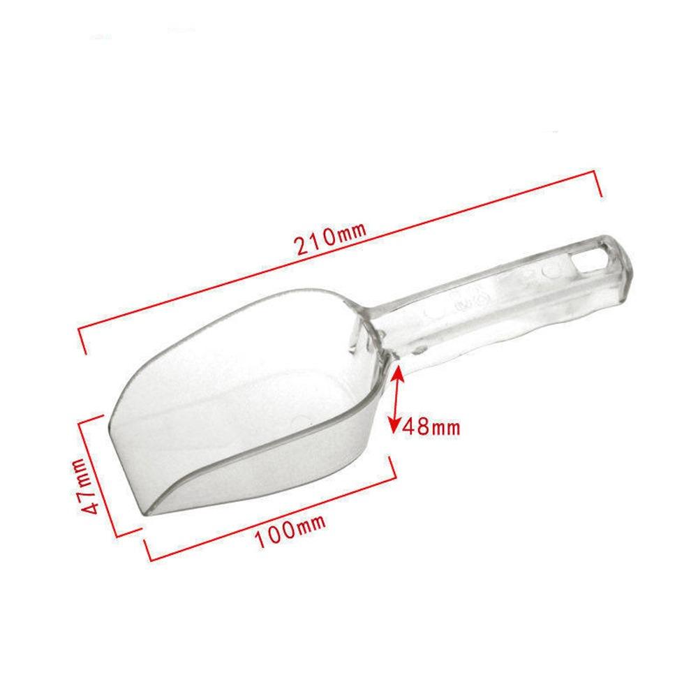 Transparent Ice Maker Scoop Circular/Square Mouth Bar Accessories Kitchen Utility Scoop Mini Ergonomic Handle Food Scoops
Transparent Ice Maker Scoop Circular/Square Mouth Bar Accessories Kitchen Utility Scoop Mini Ergonomic Handle Food Scoops