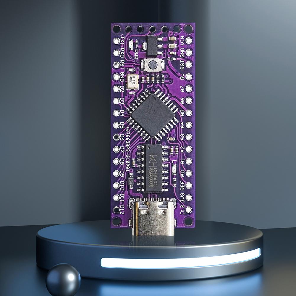 LGT8F328P MiniEVB TYPE-C та MICRO USB Замінна плата Сумісна з Arduino NANO V3.0 для простих проєктів зелений
LGT8F328P MiniEVB TYPE-C та MICRO USB Замінна плата Сумісна з Arduino NANO V3.0 для простих проєктів зелений