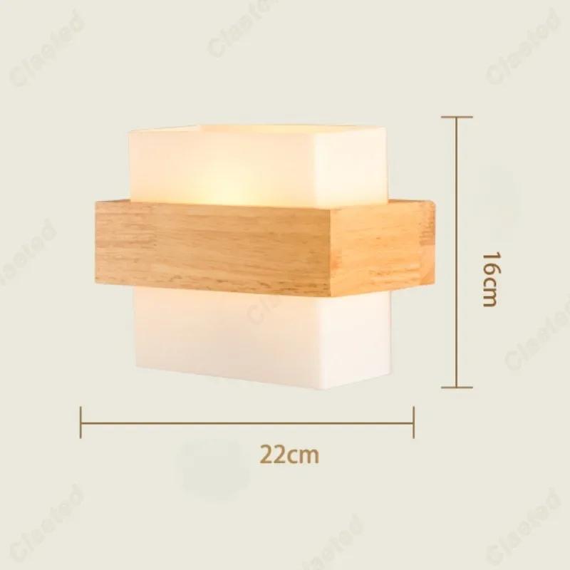 Простой светодиодный стеклянный абажур E27 из цельного дерева, настенный светильник для спальни, прикроватная лампа, светильник для гостиной, кабинета, лестницы, коридора Warm light
Простой светодиодный стеклянный абажур E27 из цельного дерева, настенный светильник для спальни, прикроватная лампа, светильник для гостиной, кабинета, лестницы, коридора Warm light