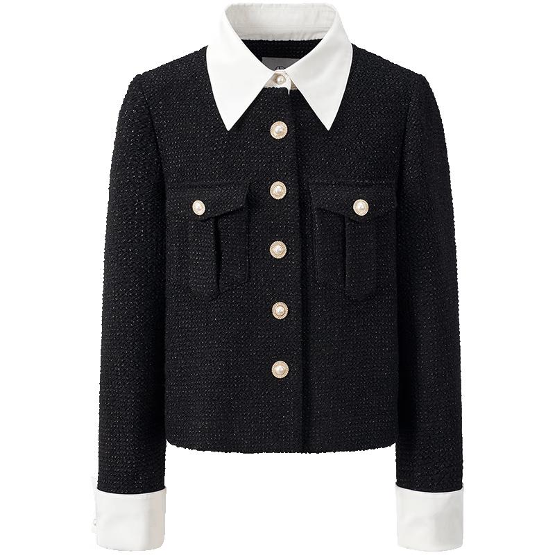 GIOVANNI VALENTINO Women s Autumn/Winter Black Plaid Tweed-Style Short Jacket XL
GIOVANNI VALENTINO Women s Autumn/Winter Black Plaid Tweed-Style Short Jacket XL