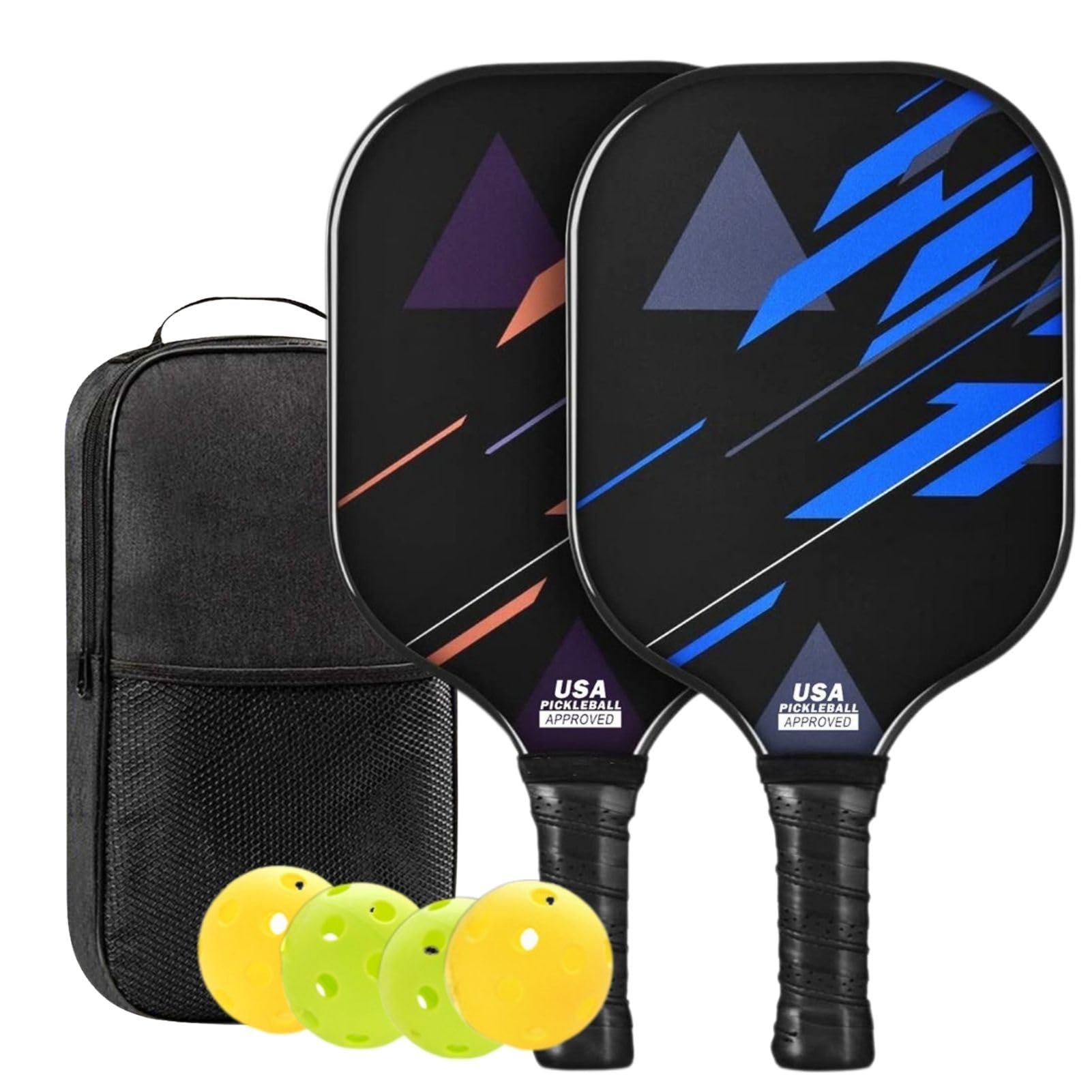 EverVanz Pickleball Paddle Set of Includes 4 Pickleball Balls Outdoor 2 1 Storage For Beginners to Advanced Pickleball Racket EZ06 2, (2 & Indoor),
EverVanz Pickleball Paddle Set of Includes 4 Pickleball Balls Outdoor 2 1 Storage For Beginners to Advanced Pickleball Racket EZ06 2, (2 & Indoor),