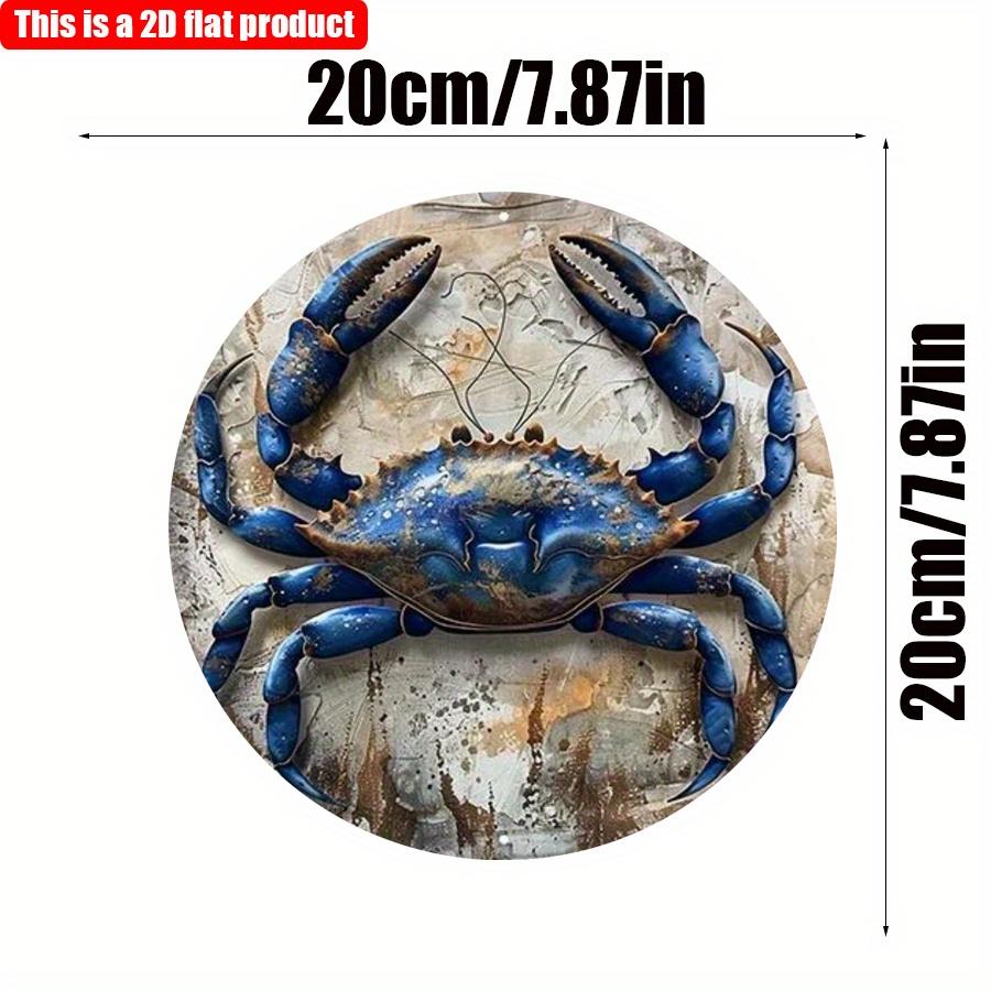 2D плоская 20*20 см 1 шт., высококачественный круглый кулон с узором синего краба, декоративная тарелка из дерева с изображением морской жизни, настенная табличка для ресторана, ванной комнаты и фермерского дома 20*20cm
2D плоская 20*20 см 1 шт., высококачественный круглый кулон с узором синего краба, декоративная тарелка из дерева с изображением морской жизни, настенная табличка для ресторана, ванной комнаты и фермерского дома 20*20cm
