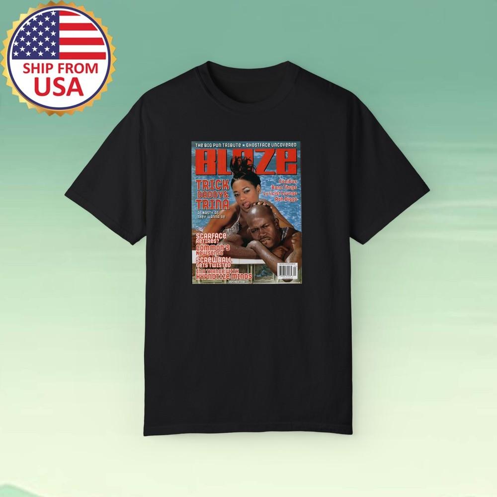 Trina amp; Trick Daddy Blaze Men#039;s Black Size S5XL Unisex T-Shirt XXXXL
Trina amp; Trick Daddy Blaze Men#039;s Black Size S5XL Unisex T-Shirt XXXXL