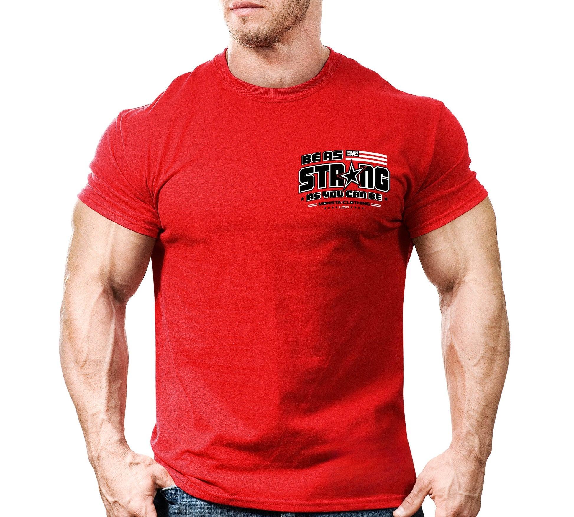 Be As Strong As You Can Be Fitness Training Sports Trends Casual Tshirts Mens and Womens Luxury Brand Tops S
Be As Strong As You Can Be Fitness Training Sports Trends Casual Tshirts Mens and Womens Luxury Brand Tops S
