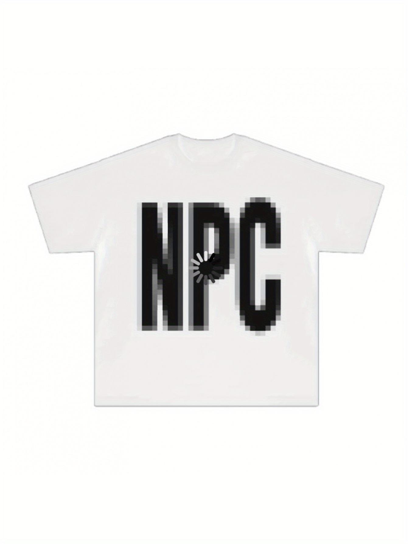 A Printed NPC Short-Sleeve T-Shirt for Couples L
A Printed NPC Short-Sleeve T-Shirt for Couples L