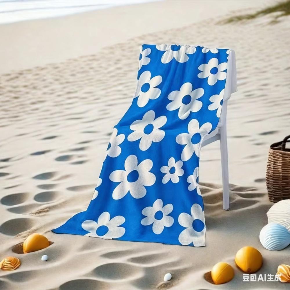 Beach Towel colorful flowers Polyester Beach Towel, 2D Printed, All-Season, Quick-Dry Lightweight, Unisex for Beach/Swimming, W40*H60(CM)
Beach Towel colorful flowers Polyester Beach Towel, 2D Printed, All-Season, Quick-Dry Lightweight, Unisex for Beach/Swimming, W40*H60(CM)