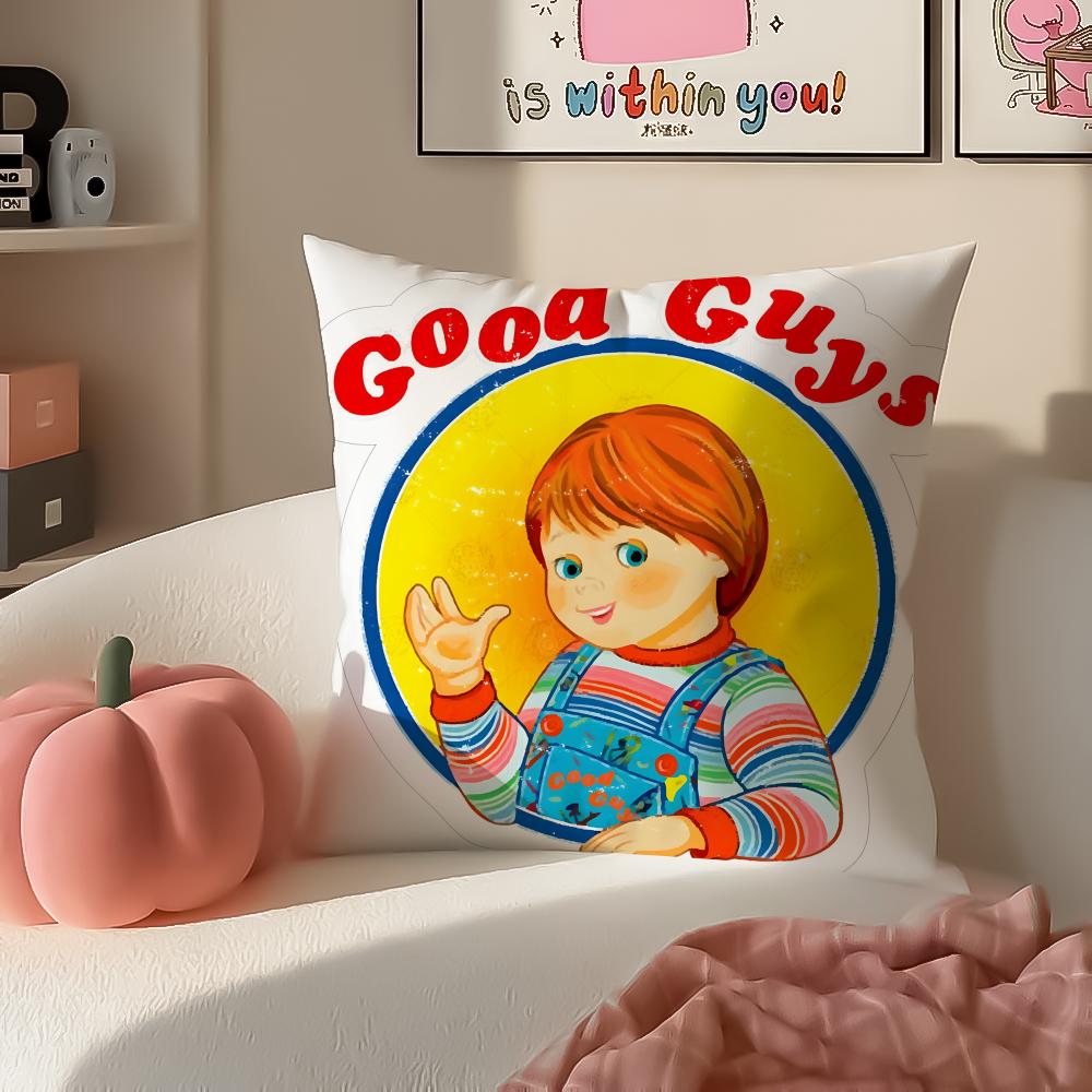 Horror creepy GGood GGuys Cushion Cover Pillowcase Short Plush Invisible zipper Room Sofa Cushion Cover 30X30cm
Horror creepy GGood GGuys Cushion Cover Pillowcase Short Plush Invisible zipper Room Sofa Cushion Cover 30X30cm