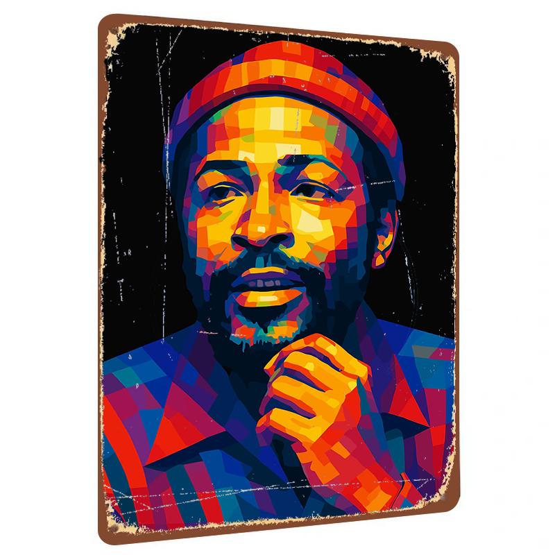 Colorful Geometric Portrait Metal Wall Art Modern Home Decor Living Room 20x30cm(7.8x11.8inch)
Colorful Geometric Portrait Metal Wall Art Modern Home Decor Living Room 20x30cm(7.8x11.8inch)