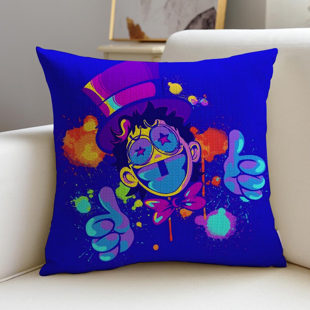 Chaotic SSuperjailS Cushion Cover Breathable and skinfriendly linen pillowcase square removable and washable cushion 30X30cm
Chaotic SSuperjailS Cushion Cover Breathable and skinfriendly linen pillowcase square removable and washable cushion 30X30cm