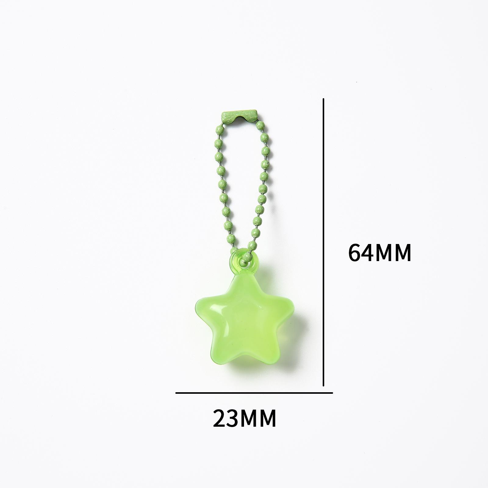 Cute Star Shaped Beaded Chain Keychain - Colorful Acrylic Star Pendant for Bags/Phones, Aesthetic Fashion Accessory, Kawaii 20 pcs зелений
Cute Star Shaped Beaded Chain Keychain - Colorful Acrylic Star Pendant for Bags/Phones, Aesthetic Fashion Accessory, Kawaii 20 pcs зелений