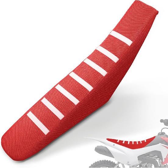 Dirt Bike Seat Cover Universal for CRF 110 CRF125F 50 250 300 450 SSR Apollo Pit Bike Red/Non Slip White Stripe/Gripper Soft/Water Proof червоний
Dirt Bike Seat Cover Universal for CRF 110 CRF125F 50 250 300 450 SSR Apollo Pit Bike Red/Non Slip White Stripe/Gripper Soft/Water Proof червоний