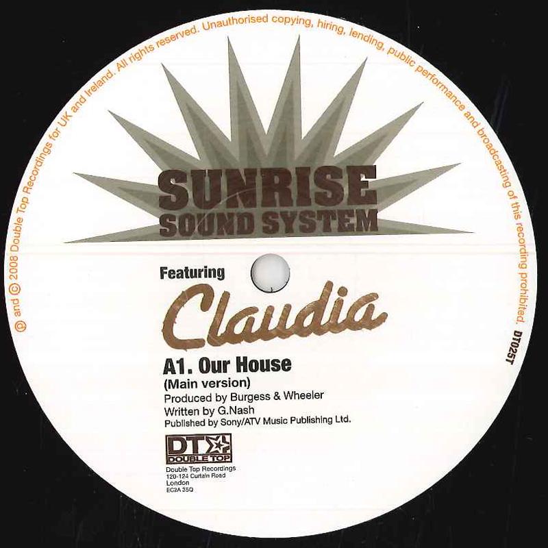 12inch Record SUNRISE SOUND SYSTEM FEAT CLAUDIA - Our House DT025T DOUBLE TOP UK Rap & Hip-Hop/R&B Used
12inch Record SUNRISE SOUND SYSTEM FEAT CLAUDIA - Our House DT025T DOUBLE TOP UK Rap & Hip-Hop/R&B Used