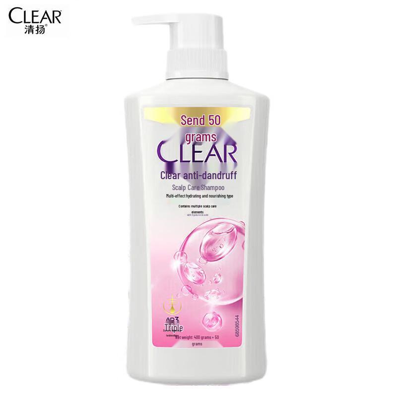 Clear Anti-Dandruff Shampoo with Cherry Blossom Scent
Clear Anti-Dandruff Shampoo with Cherry Blossom Scent