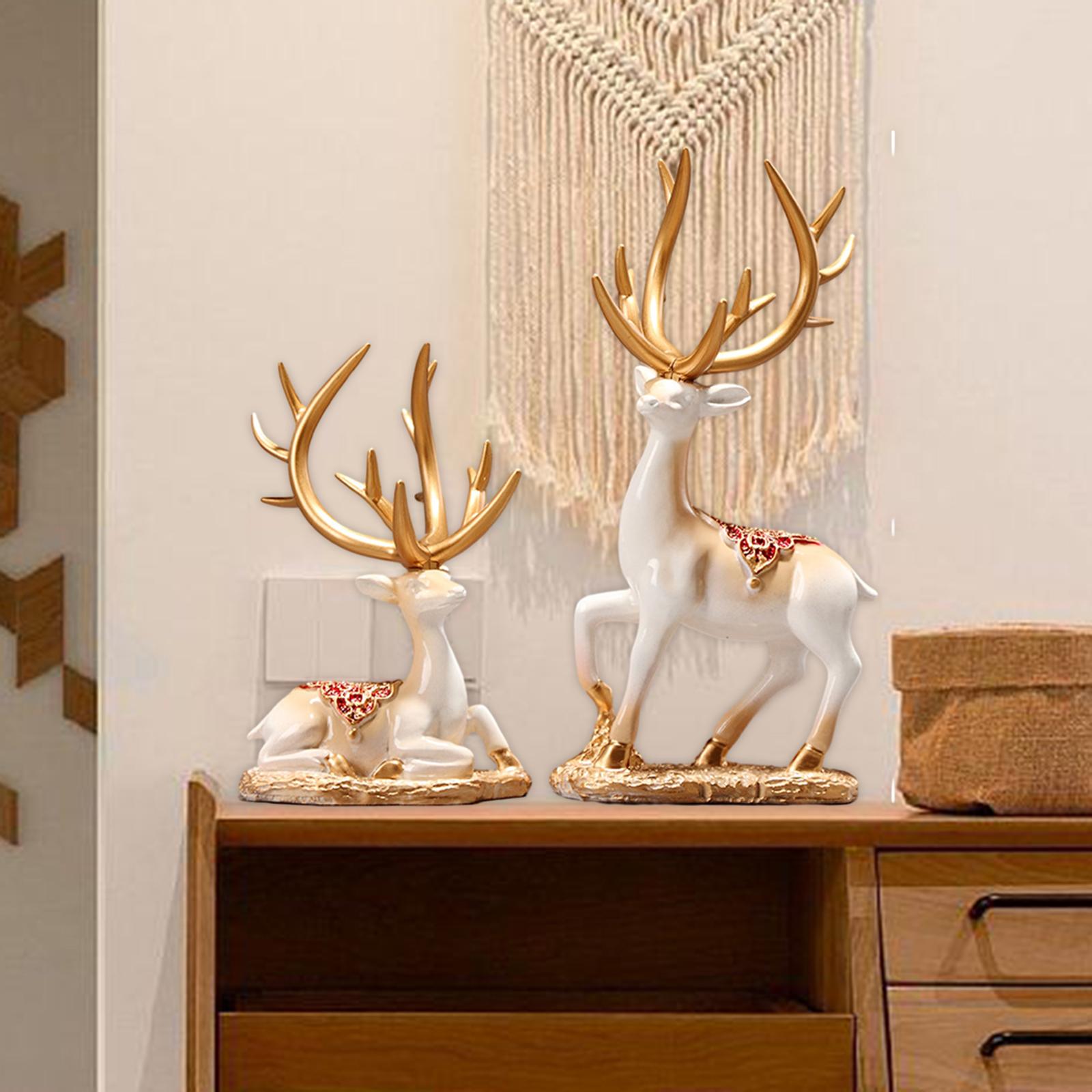 2Pcs Reindeer Sculpture Ornament Valentine s Day Deer Figurine Elk Resin Statue for Desktop Home Bookshelf Livingroom Bedroom легкие хаки
2Pcs Reindeer Sculpture Ornament Valentine s Day Deer Figurine Elk Resin Statue for Desktop Home Bookshelf Livingroom Bedroom легкие хаки