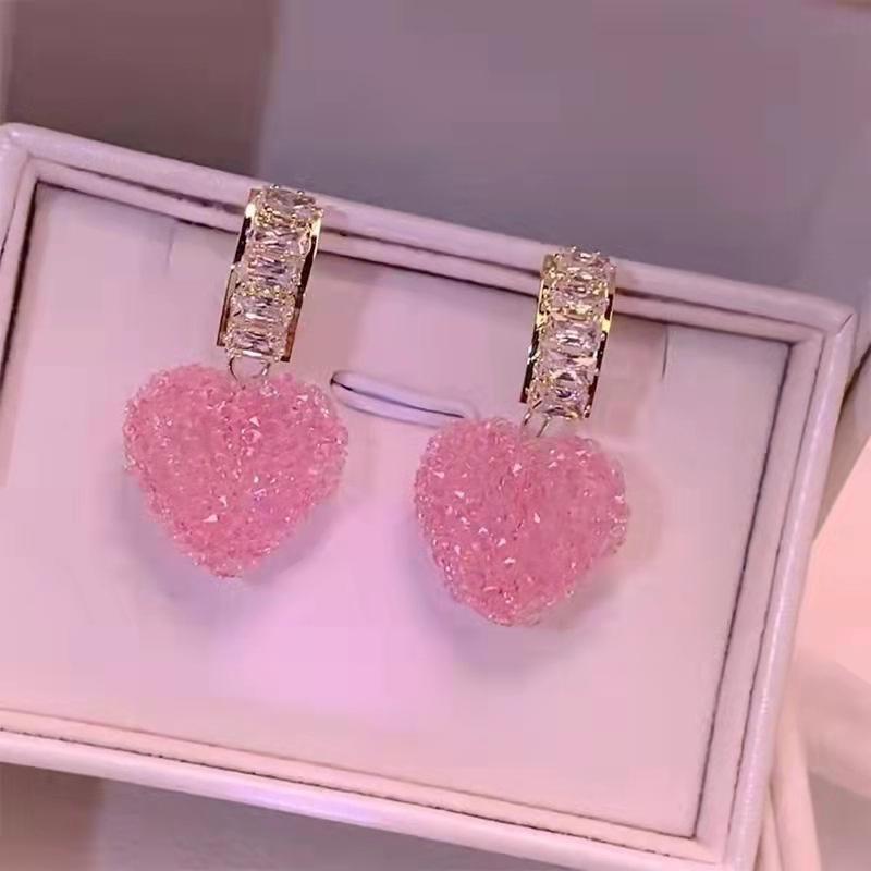 Korean Sweet Pink Peach Drop Earrings for Women Shiny Zircon Butterfly Opal Pearl Dangle Earring Girls Party Aesthetic Zircon
Korean Sweet Pink Peach Drop Earrings for Women Shiny Zircon Butterfly Opal Pearl Dangle Earring Girls Party Aesthetic Zircon