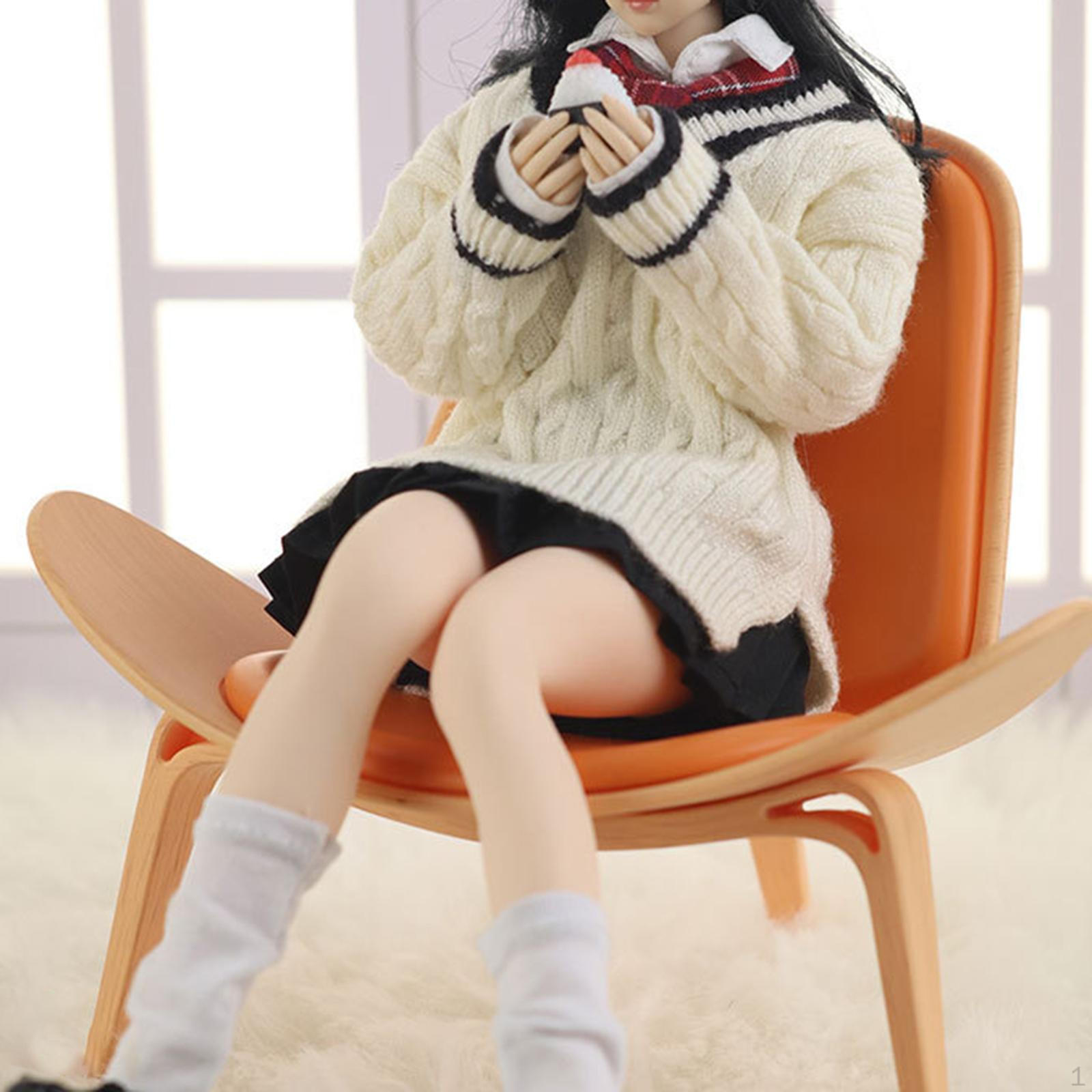 1/6 Miniature Furniture Shell Chair Developmental Toys for Landscape Decorations помаранчевий
1/6 Miniature Furniture Shell Chair Developmental Toys for Landscape Decorations помаранчевий