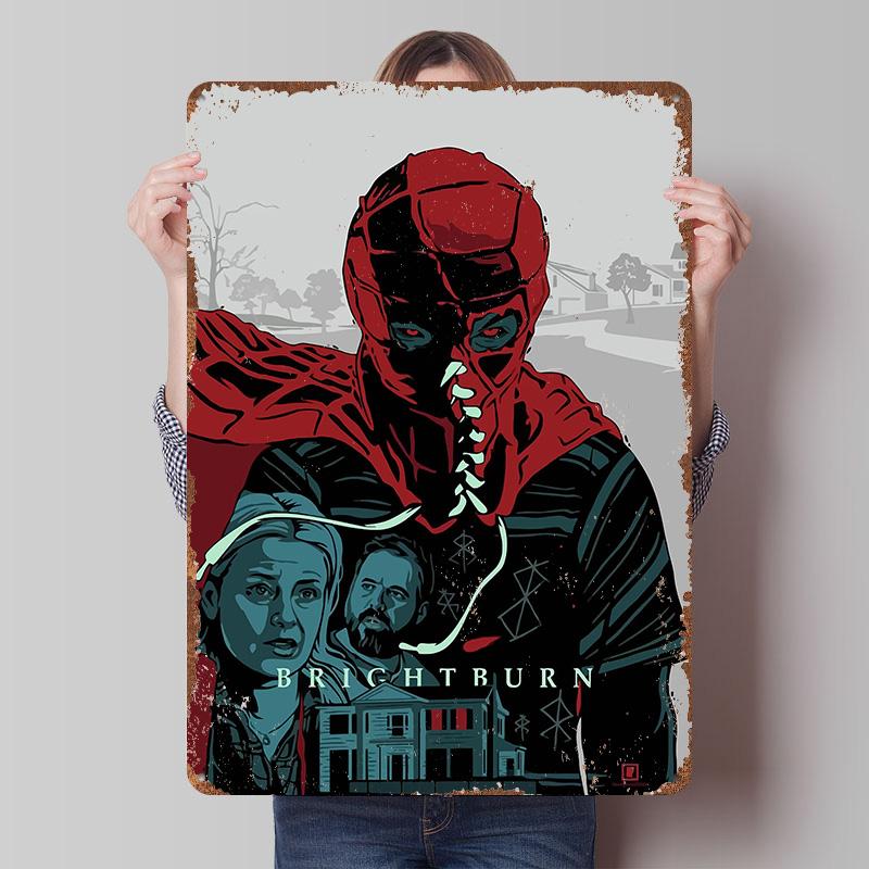 Brightburn Tinplate Poster Customized Wall Art Vintage Retro Metal Signs for Luxury Home Decor Items Wand Deko Garage Decoration 7.9x11.8In(20x30cm)
Brightburn Tinplate Poster Customized Wall Art Vintage Retro Metal Signs for Luxury Home Decor Items Wand Deko Garage Decoration 7.9x11.8In(20x30cm)