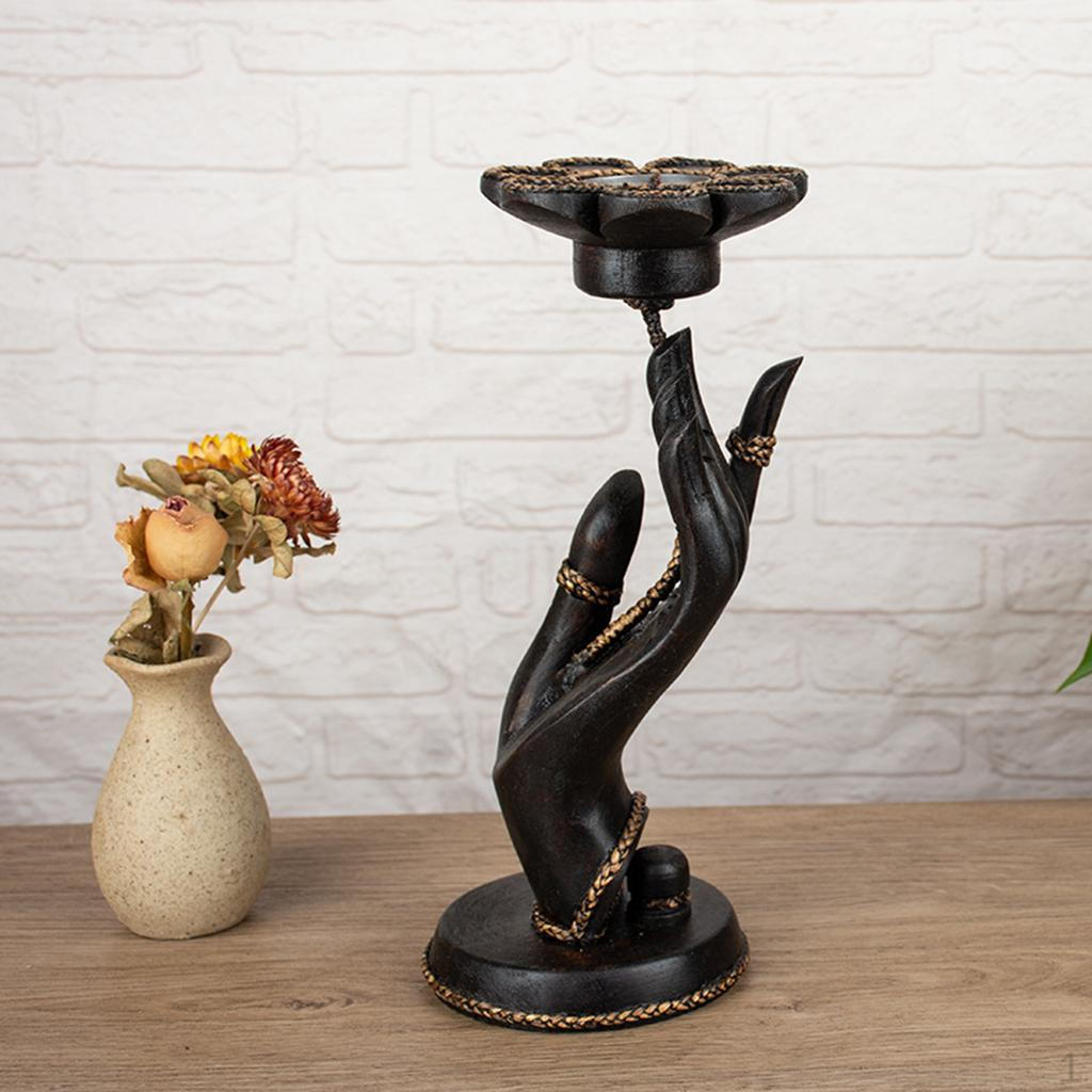 Solid Wood Tealight Candle Holder Buddha Hanf Tea Lights Holders for Centerpieces& Party
Solid Wood Tealight Candle Holder Buddha Hanf Tea Lights Holders for Centerpieces& Party