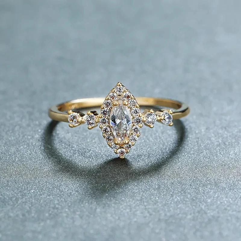 CAOSHI Gold Color Bright Marquise Zirconia Ring Lady Engagement Ceremony Zircon Fashion Female Wedding Band Bridal Accessories 6
CAOSHI Gold Color Bright Marquise Zirconia Ring Lady Engagement Ceremony Zircon Fashion Female Wedding Band Bridal Accessories 6