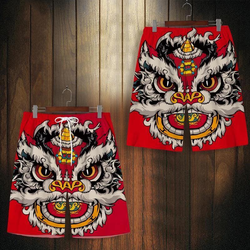 Chinese Lion Dance Black Red Muay Thai Kickboxing Training Shorts Print Martial Art Boxer Unisex Men Women Kid Fighting Fitness Sport Gym Workout S
Chinese Lion Dance Black Red Muay Thai Kickboxing Training Shorts Print Martial Art Boxer Unisex Men Women Kid Fighting Fitness Sport Gym Workout S