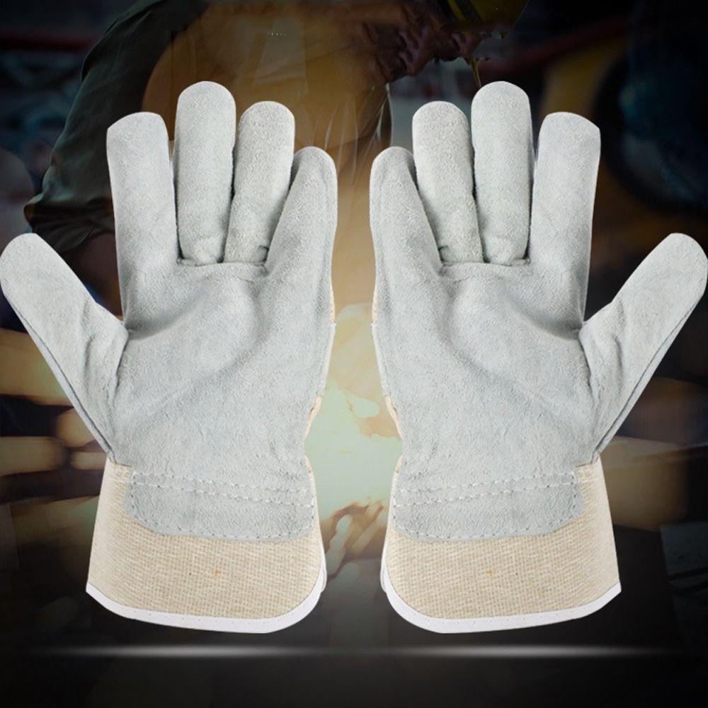 1 Pair Abrasion Resistant Cowhide Work Gloves Labor Protection Labour Gloves Moving Households синій
1 Pair Abrasion Resistant Cowhide Work Gloves Labor Protection Labour Gloves Moving Households синій