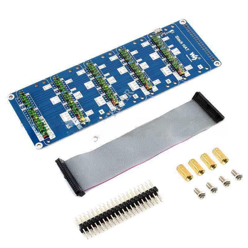 Raspberry Pi Expansion Board: Direct Plugin Interface, 5x 2×20 Pin Headers, USB External Power Support.
Raspberry Pi Expansion Board: Direct Plugin Interface, 5x 2×20 Pin Headers, USB External Power Support.
