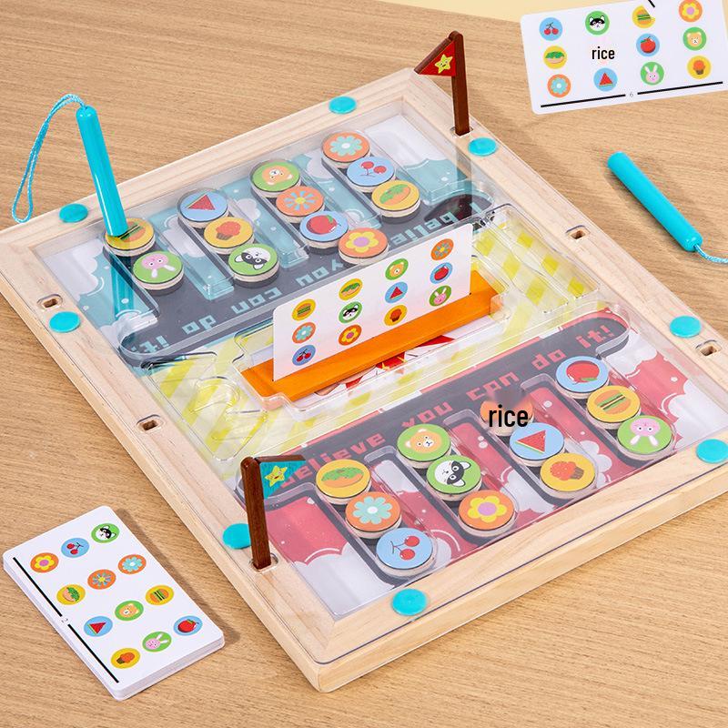 Magnetic Montessori Puzzle Game: Wooden Toys for Early Education and Concentration Training
Magnetic Montessori Puzzle Game: Wooden Toys for Early Education and Concentration Training