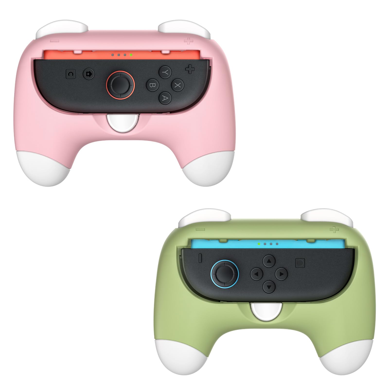Dlseego Switch2 Grip Совместимый с контроллером-ручкой Switch 2-го поколения Защитный Switch 2 Ручка 2 Розовый Зеленый Набор Joy-Con, Switch2, Joy-Con
Dlseego Switch2 Grip Совместимый с контроллером-ручкой Switch 2-го поколения Защитный Switch 2 Ручка 2 Розовый Зеленый Набор Joy-Con, Switch2, Joy-Con
