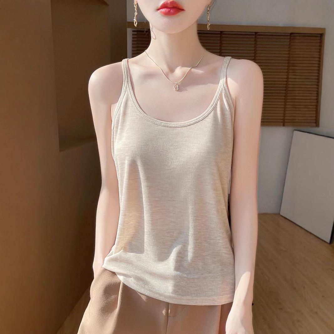 Women s White Mulberry Silk Camisole Tank Top - Sleeveless Satin Crew Neck Innerwear XX-Large 
Women s White Mulberry Silk Camisole Tank Top - Sleeveless Satin Crew Neck Innerwear XX-Large