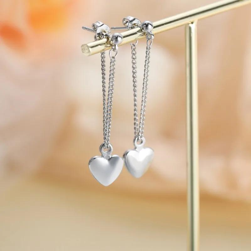 Creative Design Long Tassel Chain Heart Pearl Drop Dangle Earrings for Women Cute Copper Color Stainless Steel Zircon Colorfast мідний
Creative Design Long Tassel Chain Heart Pearl Drop Dangle Earrings for Women Cute Copper Color Stainless Steel Zircon Colorfast мідний