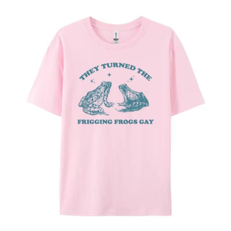 Trendy Retro Cute Frog Gay Graphic Tees Funny Meme LGBT TShirt Cool Gay Lesbian Pride Month T Shirt Unisex Summer Tops Gifts 4XL
Trendy Retro Cute Frog Gay Graphic Tees Funny Meme LGBT TShirt Cool Gay Lesbian Pride Month T Shirt Unisex Summer Tops Gifts 4XL