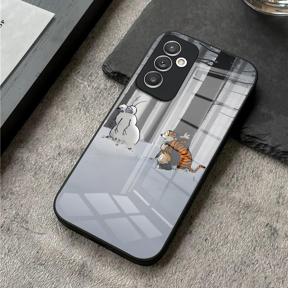 Cartoon C-Calvin And H-Hobbes Phone Case For S24 Ultra Samsung S23 S22 S20 Fe S21 Plus Galaxy A54 A34 A24 A53 A16 Glass Cover Samsung s25Ultra 5G
Cartoon C-Calvin And H-Hobbes Phone Case For S24 Ultra Samsung S23 S22 S20 Fe S21 Plus Galaxy A54 A34 A24 A53 A16 Glass Cover Samsung s25Ultra 5G